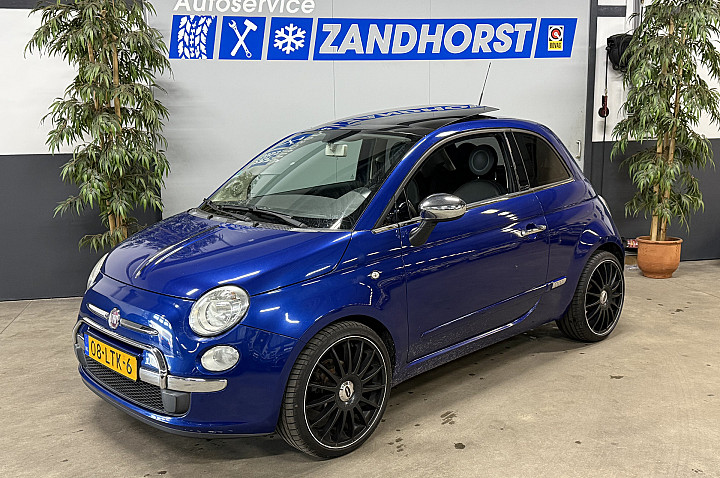 Fiat 500 1.2 Lounge // Schuifdak // Leer // Autom.