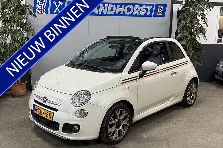 Fiat 500C 0.9 TwinAir Turbo 500S // Abarth Pakket // Xenon // half leer // ECC