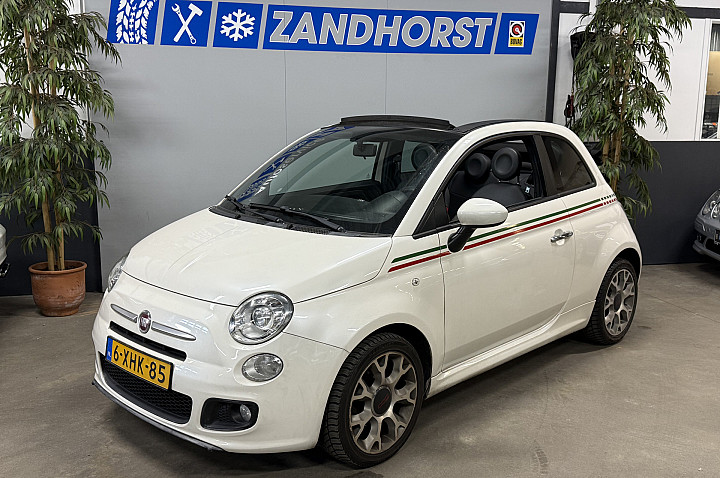 Fiat 500C 0.9 TwinAir Turbo 500S // Abarth Pakket // Xenon // half leer // ECC